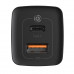 Адаптер мережевий BASEUS GaN2 Lite Quick Charger |1USB/1Type-C, 65W/3A, PD/QC| (CCGAN2L-B02)