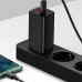 Адаптер мережевий BASEUS GaN2 Lite Quick Charger |1USB/1Type-C, 65W/3A, PD/QC| (CCGAN2L-B02)