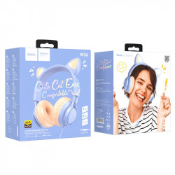 Навушники Hoco Cat ear headphones with mic W36 |Hi-Fi|