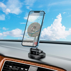 Тримач HOCO Excelle center console RING magnetic Car holder CA113