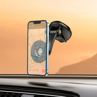 Тримач HOCO Excelle center console RING magnetic Car holder CA113