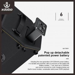 Акустика XDOBO BMTL Artist |BT5.3, 300W, DSP, EQ|