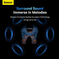 Навушники Baseus Bowie H2 Noise-Cancelling Wireless Headphone (NGTW260013)