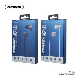 Навушники REMAX metal with mic RM-202
