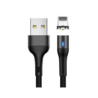 Кабель Usams Lightning Aluminum Alloy Магнітний US - Sj336 U29 |2m, 2.1A|