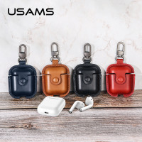 Чохол USAMS Шкіряний For Airpods US-BH475