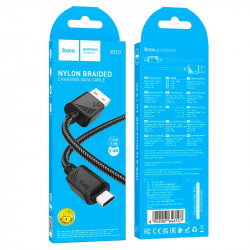 Кабель Hoco Micro USB Beneficio charging data cable X113 |1m, 2.4A|