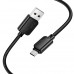Кабель Hoco Micro USB Beneficio charging data cable X113 |1m, 2.4A|