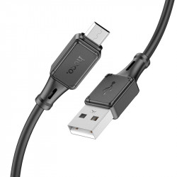 Кабель Hoco Micro USB Assistant silicone charging data cable X101 |1m, 2.4A|