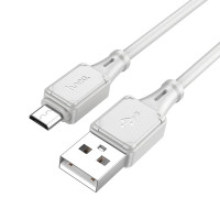 Кабель Hoco Micro USB Assistant silicone charging data cable X101 |1m, 2.4A|