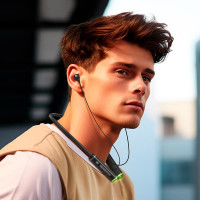 Навушники HOCO Benevolent neck-mounted BT earphones ES72 |BT5.4, 30h|