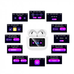 Навушники HOCO Randy true wireless BT headset with touch screen EW73 |BT5.4, 30/300mAh, 4h|