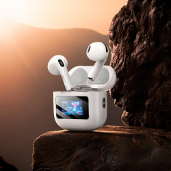 Навушники HOCO Randy true wireless BT headset with touch screen EW73 |BT5.4, 30/300mAh, 4h|