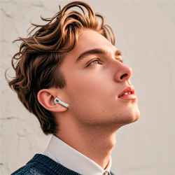 Навушники HOCO Randy true wireless BT headset with touch screen EW73 |BT5.4, 30/300mAh, 4h|