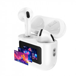 Навушники HOCO Randy true wireless BT headset with touch screen EW73 |BT5.4, 30/300mAh, 4h|