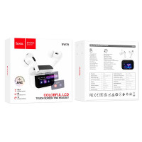 Навушники Hoco Bright true wireless ANC touch screen BT headset EW79 |BT5.4, 30/350mAh, 4h|