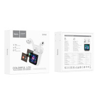 Навушники Hoco Magnificent true wireless touch screen BT headset EW80 |BT5.4, 30/300mAh, 4h|