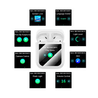 Навушники Hoco Magnificent true wireless touch screen BT headset EW80 |BT5.4, 30/300mAh, 4h|
