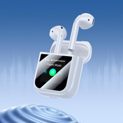Навушники Hoco Magnificent true wireless touch screen BT headset EW80 |BT5.4, 30/300mAh, 4h|