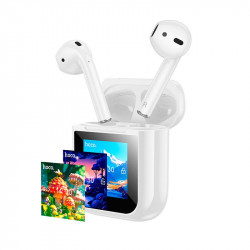Навушники Hoco Magnificent true wireless touch screen BT headset EW80 |BT5.4, 30/300mAh, 4h|