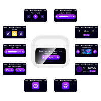 Навушники HOCO Elegant true wireless touch screen BT headset EW81 |BT5.4, 30/300mAh, 4h|