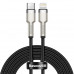 Кабель BASEUS Type-C to Lightning Cafule Series Metal Data Cable |2M, 20W, PD| (CATLJK-B02)