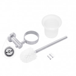 Йоржик для унітаза настінний Kroner KRP Edelstahl Klassisch - ESG3710 Йоржик для унітаза настінний Kroner KRP Edelstahl Klassisch - ESG3710