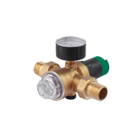 Фільтр грубої очистки з редуктором тиску Karro "Mini" 3/4" ЗЗ латунний KR-8700 Фільтр грубої очистки з редуктором тиску Karro "Mini" 3/4" ЗЗ латунний KR-8700