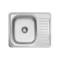 Кухонна мийка Kroner KRP Satin - 5848 (0.8 мм)