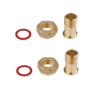 Комплект гайок для лічильника Karro 1/2" Комплект гайок для лічильника Karro 1/2"