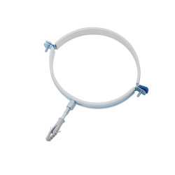 Хомут зі шпилькою в зборі Karro 6" 159-166 мм металевий Хомут зі шпилькою в зборі Karro 6" 159-166 мм металевий