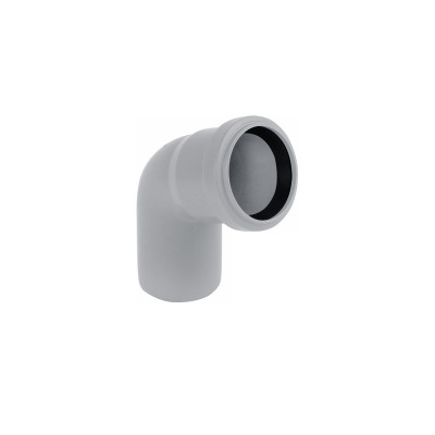 Коліно для внутрішньої каналізації Baux 50х45°