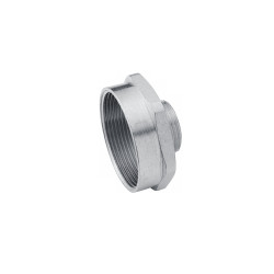 Перехідник Karro 1"х1/2" ВЗ нікельований KR-3117 Перехідник Karro 1"х1/2" ВЗ нікельований KR-3117