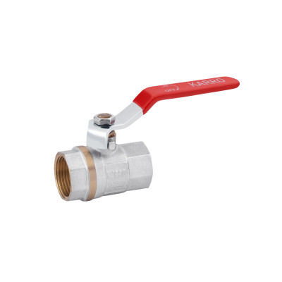 Кран кульовий Karro "Standart" 3/4" ВВ PN30 ручка, нікельований