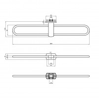 Тримач для рушників Kroner KRM Graz - C95609