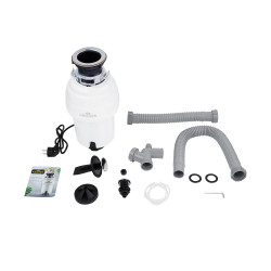 Подрібнювач харчових відходів Kroner KRP Kaiman WHI - 550W Подрібнювач харчових відходів Kroner KRP Kaiman WHI - 550W