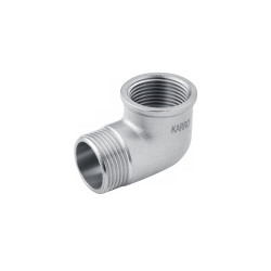 Кутник Karro 3/4" ВЗ нікельований KR-3212 Кутник Karro 3/4" ВЗ нікельований KR-3212