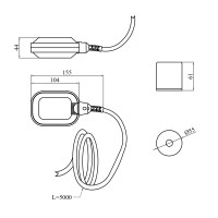 Поплавок электрический для насоса Forwater THV-2 5 м