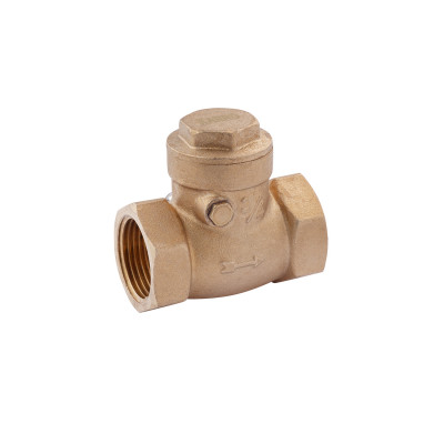 Пелюстковий клапан Karro 3/4" ВВ латунний KR-107 Пелюстковий клапан Karro 3/4" ВВ латунний KR-107