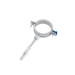 Хомут зі шпилькою в зборі Karro 2 1/2" 72-80 мм металевий Хомут зі шпилькою в зборі Karro 2 1/2" 72-80 мм металевий