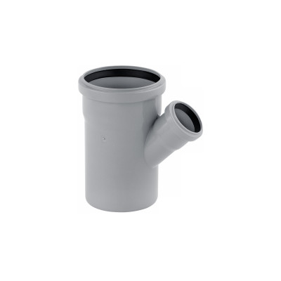 Трійник для внутрішньої каналізації Baux 110х50/45° Трійник для внутрішньої каналізації Baux 110х50/45°