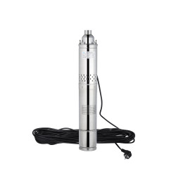 Насос глибинний Gidrotech 4S QGD1,2-100-0,75 кВт з вбудованим конденсатором Насос глибинний Gidrotech 4S QGD1,2-100-0,75 кВт з вбудованим конденсатором