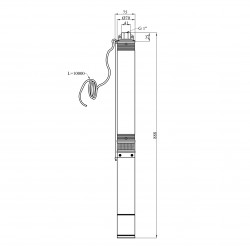 Насос глибинний Forwater 3QJD115-0.37 кВт