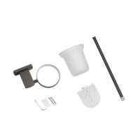 Йоржик для унітаза настінний Kroner KRP Graz - GRP95613 Йоржик для унітаза настінний Kroner KRP Graz - GRP95613