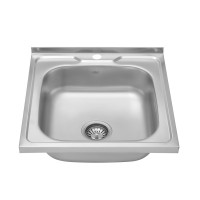 Кухонна мийка накладна Kroner KRP Dekor - 5050 (0.6 мм)