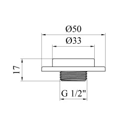 Комплект радіаторний Karro 1/2" (розповітрювач+заглушка) хромований KR-3003