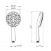 Лійка для ручного душу Kroner KRM - C723