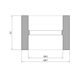 Муфта PPR Baux 63 мм