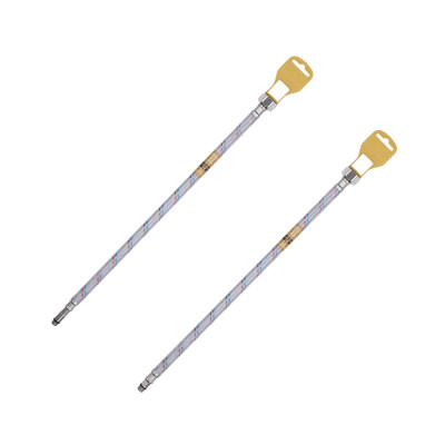 Гнучка підводка для підключення змішувача Kroner KRM 1/2"хМ10 ВЗ 120 см в нейлоновому обплетенні покритому ПВХ (пара) Гнучка підводка для підключення змішувача Kroner KRM 1/2"хМ10 ВЗ 120 см в нейлоновому обплетенні покритому ПВХ (пара)