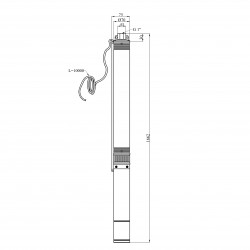 Насос глибинний Forwater 3QJD140-1.1 кВт